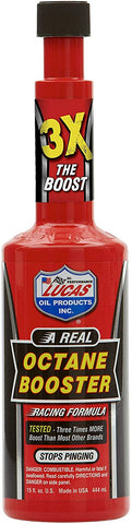 LUCAS LUC10026 Octane Boost. 15 oz, Multicolor