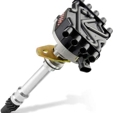 Motovecor Complete Ignition Distributor V8 for Chevy Chevrolet/GMC/Isuzu/Vortec V8 5.0L 5.7L 7.4L 1996 1997 1998 1999 2000 2001 2002 Fits for 93441558 (Black)