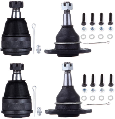 Ball Joint SCITOO 4Pc Upper Lower Ball Joints fit Chevrolet Impala Buick Electra GMC Safari Oldsmobile 98 Pontiac 1971-1975 K6141 K5208
