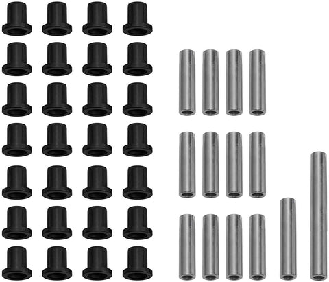 SuperATV Heavy Duty UHMW A-Arm/Control Arm Bushing Kit for OE Arms for Polaris Ranger Full Size XP 800 (2010-2014) - Front and Rear - Stronger Than Stock With Lower Wear