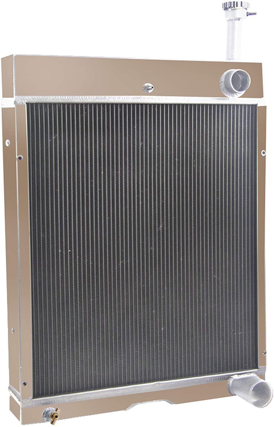OzCoolingParts 121725C1 Radiator, 5 Row Core Full Aluminum Radiator for New International Tractor 766 886 966 986 1066 1086 1466 1486 +, 71611C1, 121725C1