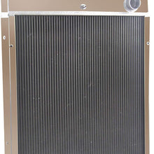 OzCoolingParts 121725C1 Radiator, 5 Row Core Full Aluminum Radiator for New International Tractor 766 886 966 986 1066 1086 1466 1486 +, 71611C1, 121725C1
