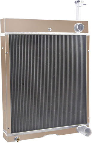 OzCoolingParts 121725C1 Radiator, 5 Row Core Full Aluminum Radiator for New International Tractor 766 886 966 986 1066 1086 1466 1486 +, 71611C1, 121725C1