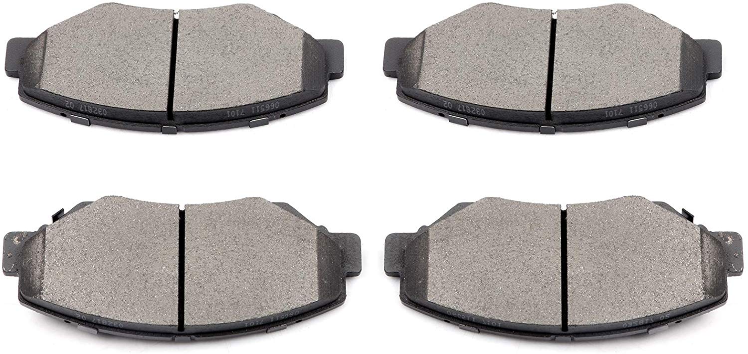 Brake Pads,ECCPP 4pcs Front Ceramic Disc Brake Pads Kits for Acura ILX,Honda Accord,Honda Civic,Honda CR-V,Honda Element,Honda Pilot