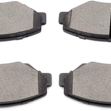 Brake Pads,ECCPP 4pcs Front Ceramic Disc Brake Pads Kits for Acura ILX,Honda Accord,Honda Civic,Honda CR-V,Honda Element,Honda Pilot