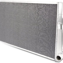 Replacement For Chevrolet Silverado GMC Sierra 2001-2005 02 03 04 2500 HD 3500 HD 6.6L Duramax Performance Aluminum Radiator Silver