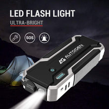 AUTOGEN 3000A Car Jump Starter (Up to 10.0L Gasoline & Diesel), 12V Portable Lithium Battery Jumper Box Booster Pack for Cars, SUVs, Trucks. Power Charger with Quick Charge 3.0. Hard Case Provided!