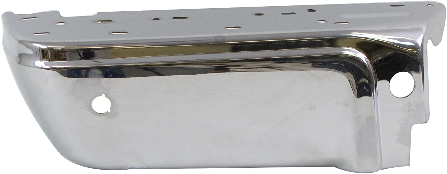 FOR 2008-2016 FORD SUPER DUTY CHROME REAR BUMPER END LH (W/SENSOR HOLES) FO1104121