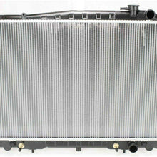 New Radiator For 1999-2004 Nissan Frontier 3.3 Liter V6 Supercharged, Plastic And Aluminum NI3010109