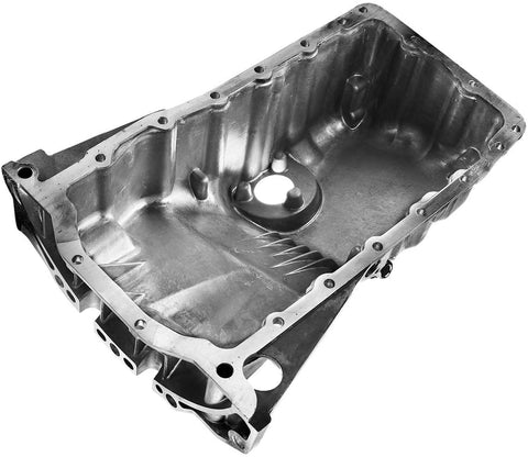 A-Premium Engine Oil Pan Sump Aluminum Compatible with Audi A4 A4 Quattra 2001 Volkswagen Passat 2000-2005 1.8L Turbo