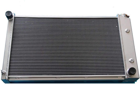 Blitech All Aluminum Radiator 3 Row Compatible with Pontiac Firebird Formula Coupe 1970 1971 1972 1973 1974 1975 1976 1977 1978 1979 1980 1981