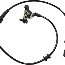 ABS Speed Sensor Compatible With 2006-2010 Ford Explorer & Mercury Mountaineer Passenger Side 2-Prong Pin Male Terminal
