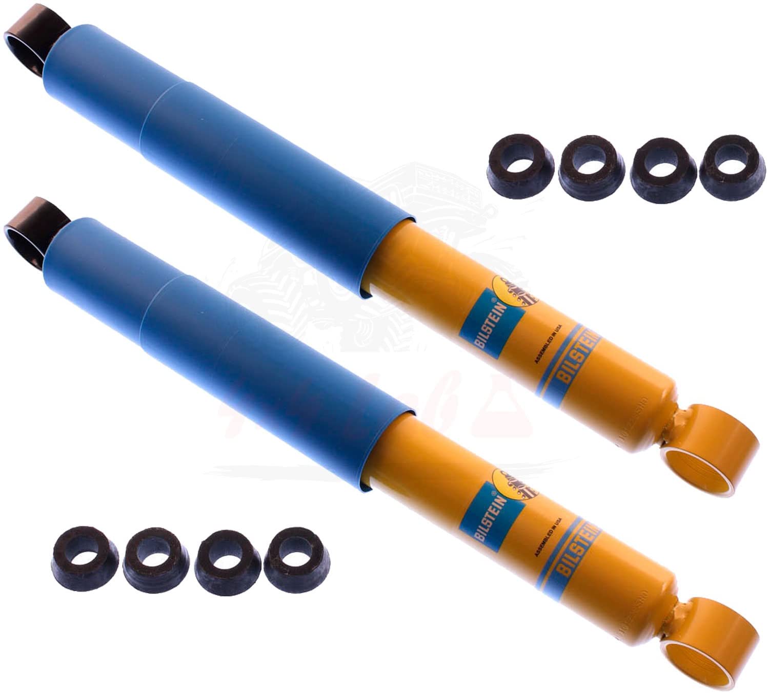 Bilstein B6 4600 Series 2 Rear Shocks Kit for Toyota Tacoma Sr5 '95-'00 Ride Monotube replacement Gas Charged Shock absorbers part number 24-184960