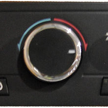 ACDelco 15-73533 GM Original Equipment Heating and Air Conditioning Control Panel with Rear Window Defogger Switch