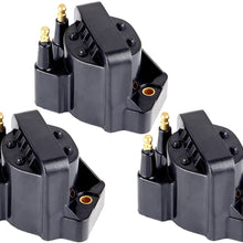 ECCPP Portable Spare Car Ignition Coils Compatible with Buick/Cadillac/Chevy/GMC/Isuzu/Oldsmobile/Pontiac 1986-2009 Replacement for C1316 D545 for Travel, Transportation and Repair (Pack of 3)