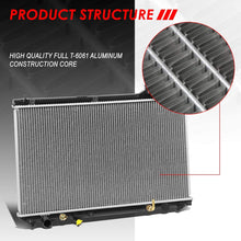 2271 OE Style Aluminum Core High Flow Cooling Radiator Replacement for Lexus RX300 99-03