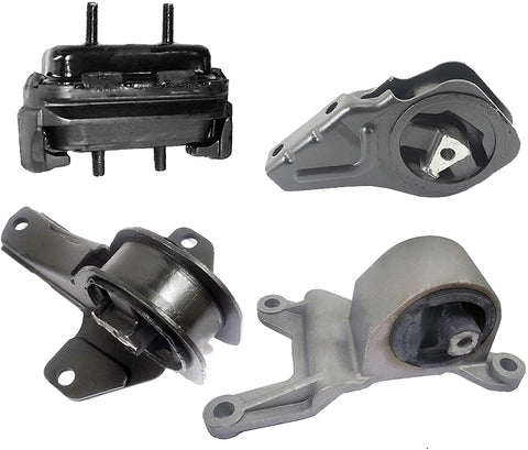 ADVANCE IGNITION Compatible with Oldsmobile Pontiac 1999-2001 Grand Am Alero 2.4L 3.4L 2933 2874 5223 5261 Engine Motor and Transmission Mount Set 4 1999 2000 2001