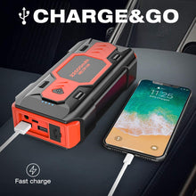 Battery Starter for Car, NEXPOW 2500A 22000mAh Portable Car Jump Starter Q9B (up to 8.0L Gas/8L Diesel Engines) 12V Auto Battery Booster Pack with USB Quick Charge 3.0, Type-C