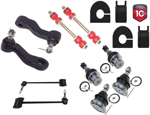 Suspension Dudes 14PC Front Sway Bar Link Ball Joint Pitman Idler Kit for Chevrolet GMC Cadillac 1 5/16