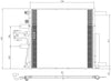 OE Replacement A/C Condenser RAM PICKUP-RAM-1500 2013-2014 (Partslink CH3030253)