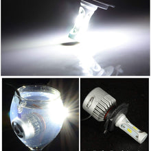 VoRock8 R2 COB H7 8000LM Led Headlight Conversion Kit,High Beam Low Beam Headlamp, Fog Light, Halogen Head Light Replacement, 6500K Xenon White, 1 Pair