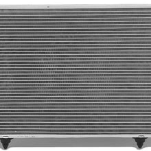 DNA Motoring OEM-CDS-3052 3052 Aluminum Air Conditioning A/C Condenser
