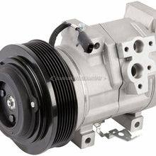 AC Compressor & 7-Groove A/C Clutch For Toyota Rav4 2001 2002 2003 2004 2005 Replaces Denso 10S15L - BuyAutoParts 60-01696NA NEW