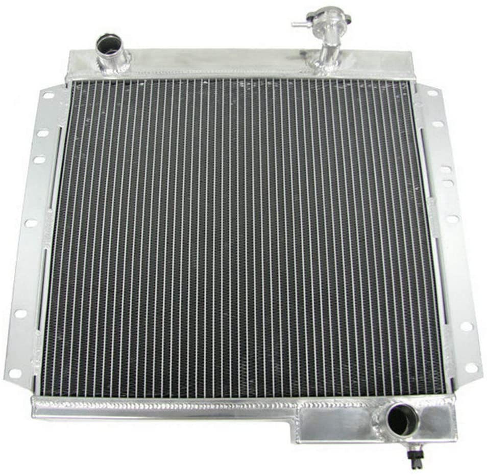 OzCoolingParts Toyota Land Cruiser Radiator, 3 Row Core Aluminum Radiator for 1968-1984 Toyota Land Cruiser FJ40 FJ45 3.9L 4.2L Petrol MT