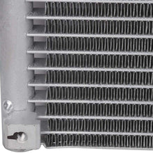 ECCPP Auto Parts Air Conditioning A/C AC Condenser Aluminum A/C AC Condenser Replacement Radiator for 3531 2006 2007 2008 2009 2010 2011 Acura CSX 2006-2011 2015 Honda Civic