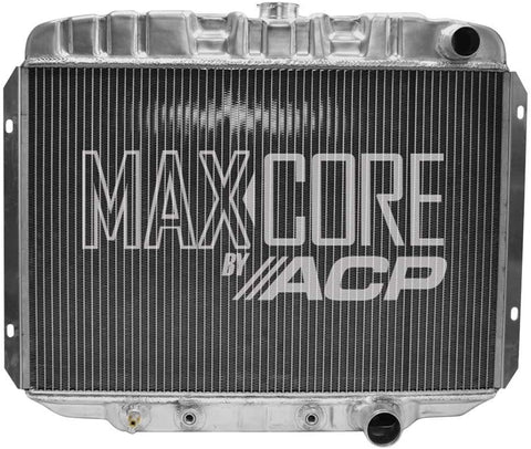 1968-69 Ford Mustang Aluminum Radiator 2 Row 289,302,351 Engines W/ AC