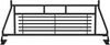 ARIES Classic Style Headache Rack 111002
