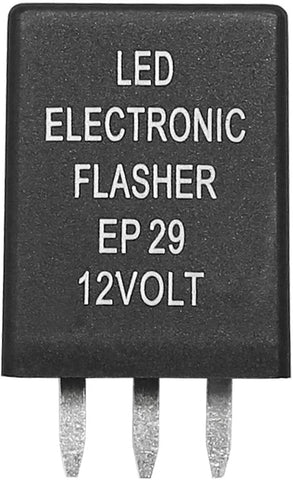 4-Pin EP29 EP29N 12 Volt LED Electronic Flasher Relay Fix For LED Turn Signal Bulbs Hyper Flash