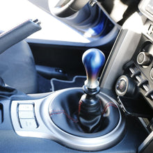 iJDMTOY JDM Burnt Titanium Finish Universal Fit Tear Drop Shift Knob, Compatible With Most Car 6-Speed, 5-Speed, 4-Speed Manual or Automatic, etc