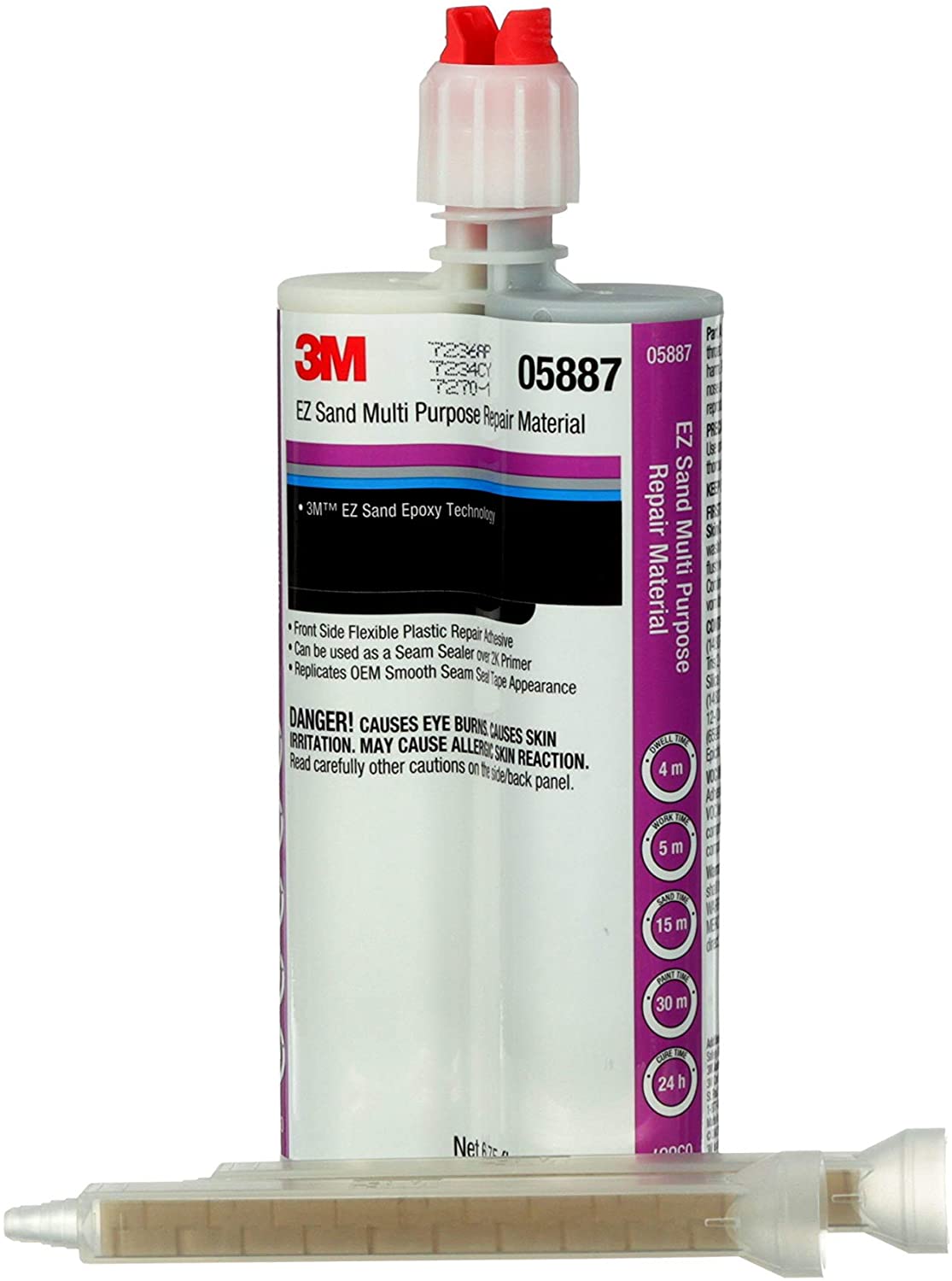 3M EZ Sand Multi Purpose Repair Material, 05887, 200 mL Cartridge