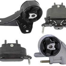 ADVANCE IGNITION Engine Motor and Automatic Transmission Mount Set of 4PCS Compatible with Chevrolet Pontiac 08-10 Malibu G6 3.5L A5354 A5590 A5355 A5356 2008 2009 2010