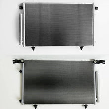 NEW 7-3053 TO3030116 Aluminum A/C AC Condenser Replacement For 2001-2007 Toyota Highlander