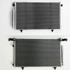 NEW 7-3053 TO3030116 Aluminum A/C AC Condenser Replacement For 2001-2007 Toyota Highlander