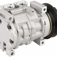 AC Compressor & A/C Clutch For Suzuki Aerio 2002 2003 2004 2005 2006 2007 - BuyAutoParts 60-01630NA NEW