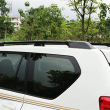 WNHSNM for Toyota Land Cruiser Prado J150 2010-2018 Car Roof Rails Rack End Cap Protection Cover Rail End Shell Replacement 4pcs (Color : Black)