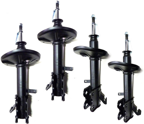 DTA 40032 Shocks Struts Full Set (Pack of 4 pcs) Without Springs, Fits 1993-2002 Toyota Corolla