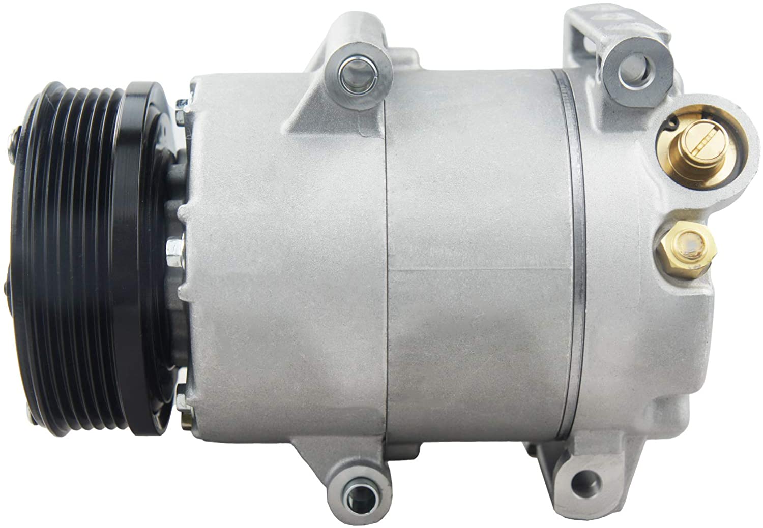 Riseking 1pc AC A/C Compressor & Clutch Compatible with 2014-2019 Fiesta 1.6L R83-16-16005