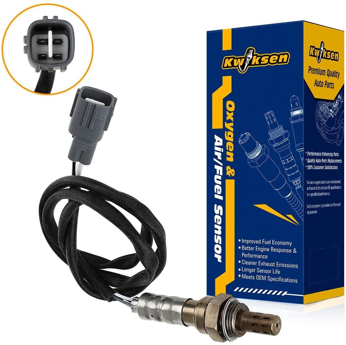 234-4048 Oxygen Sensor Downstream O2 Sensor 2 for 1998-2005 GS300, for 2001-2003 RAV4, for 1995 1996 Jaguar XJ12, for 1998-2005 GS300