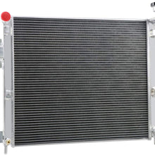 CoolingSky 62MM 4 Row Core Aluminum Radiator for 2006-2010 Commander 3.7 4.7丨1999-2010 Grand Cherokee 3.0L 3.7 4.7 6.1 V6 V8