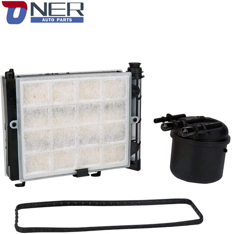FD-4625 Fuel Filter Element Kit,Compatible with 2017-2019 Ford F-250 F-350 Super Dury 6.7L V8 Diesel Engine,Replace#FD-4624 FD-4625 HC3Z-9N184-B HC3Z-9N184-C