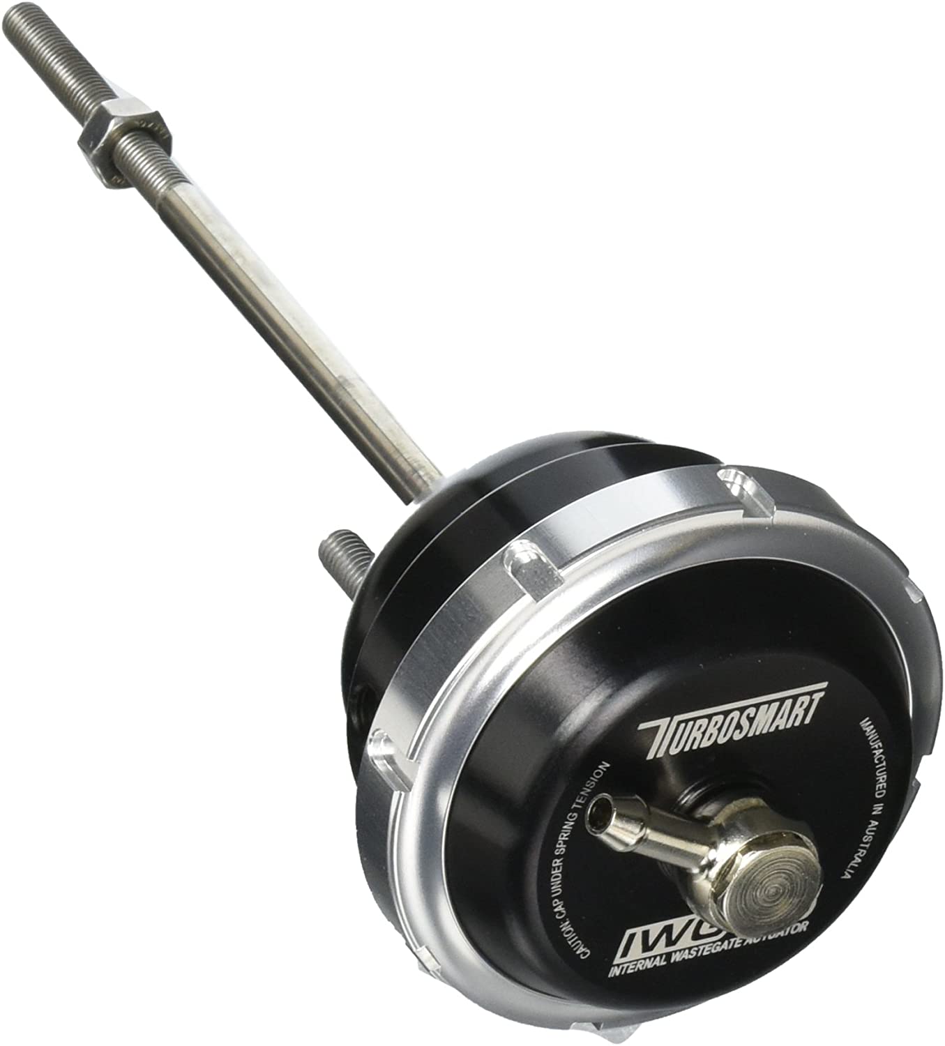 Turbosmart TS-0681-6142 Wastegate (75 Twin Port Universal 150mm Rod Black - 14psi)