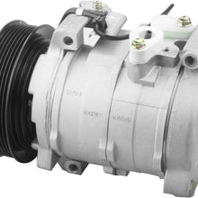 IINAWO 1pc A/C Compressor & Clutch Compatible with 2003-2007 Accord 2.4L 2005-2007 Accord 3.0L V6 l4