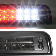 Partsam High Mount Stop Light Third 3RD Brake Light Replacement for Dodge Ram 1500 2500 3500 2009-2017 LED Rear Cab Roof Center Mount Tail Brake Light Cargo Lamp(Smoke Lens Chrome Housing)
