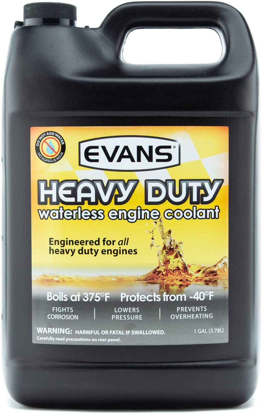 Evans Coolant EC61001 Heavy Duty Waterless Coolant, 4 Gallon Pack