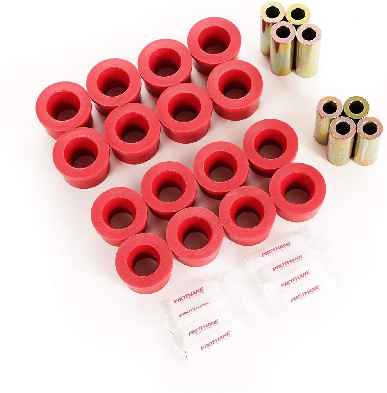 Rugged Ridge 18362.06 Control Arm Bushing Kit (Poly, Rear 07-16 JK/JKU)