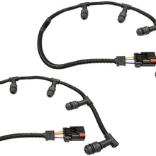 Michigan Motorsports Glow Plug Harness Fitment for Ford 6.0L Powerstroke Diesel Truck 6.0 F250 F350 2004 2005 2006 2007 2008 2009 2010